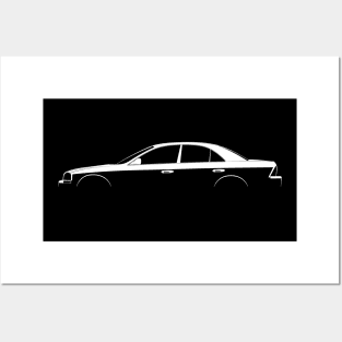 Lincoln LS Silhouette Posters and Art